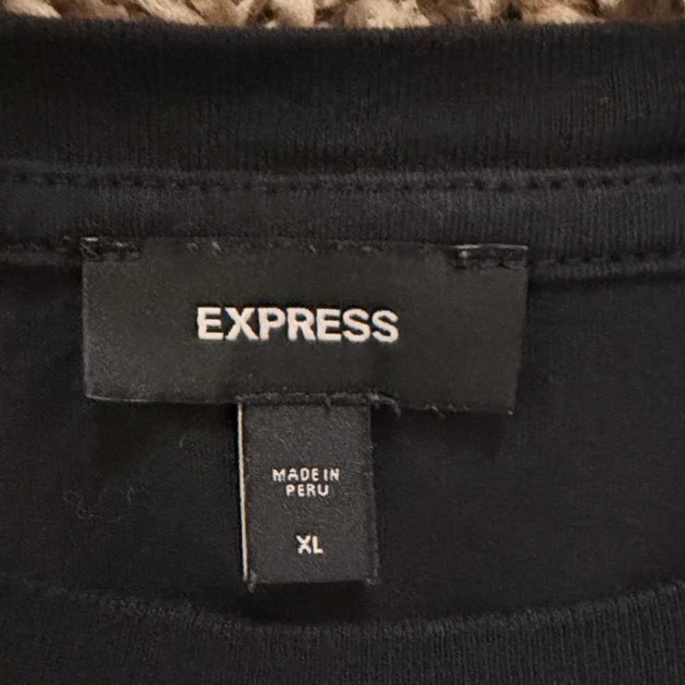 Express Black and Blue Scenic Men's Tee - Picture 2 of 2